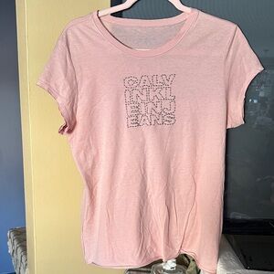 Calvin Klein Light Pink Short Sleeve Tee